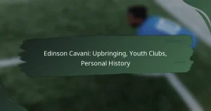 Edinson Cavani: Upbringing, Youth Clubs, Personal History